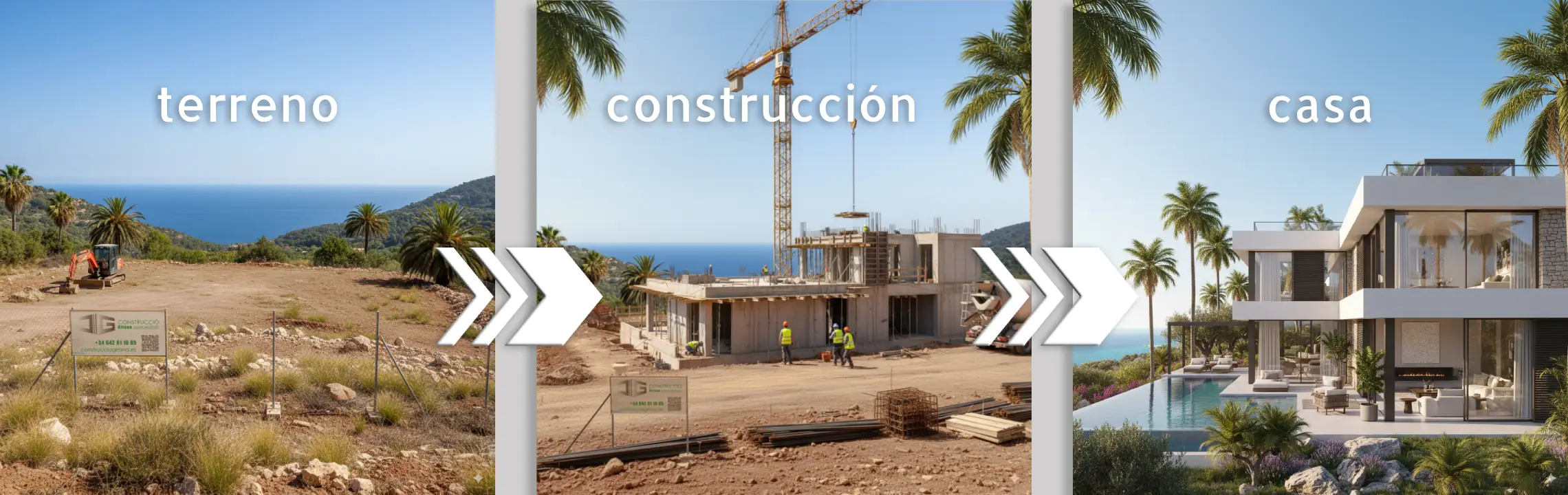 construcción integral: etapas
