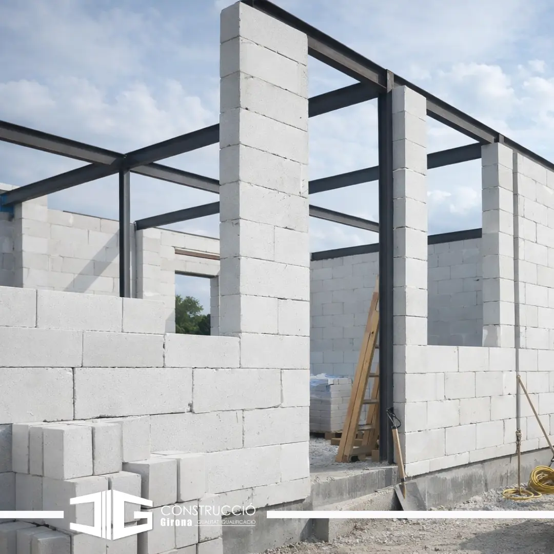 Construcción con hormigón ligero