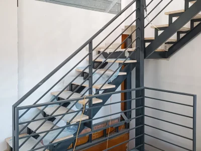 carpintería metálica - escalera