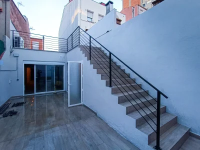 carpintería metálica - escalera exterior