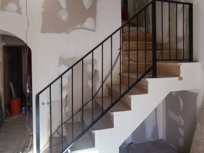 carpintería metálica - escalera interior