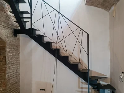 carpintería metálica - escalera interior